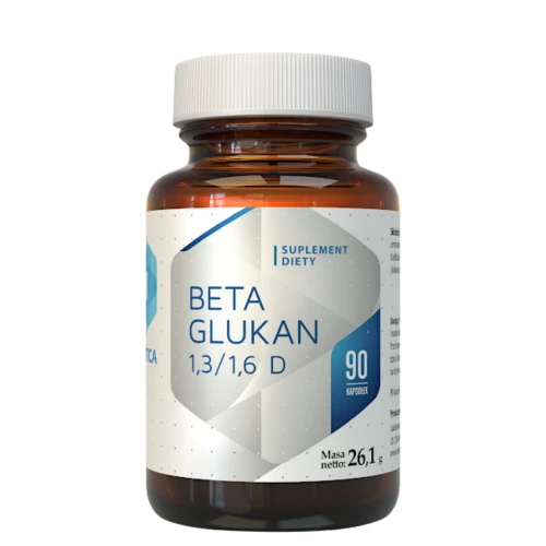 Hepatica - Beta Glukan 1,3/1,6 D - 90 kapsułek Hepatica - Beta Glukan 1,3/1,6 D - 90 kapsułek